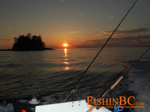 Prince Rupert Fishing - sunset