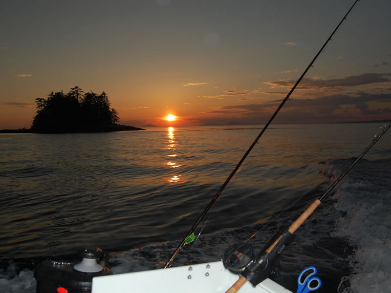 Prince Rupert Fishing - sunset - Feature Image