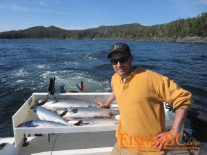 Prince Rupert Fishing - Salmon Catch