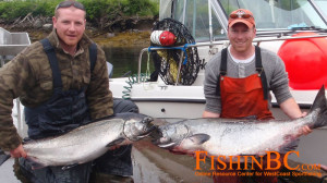 Crushing springs salmon fishing video
